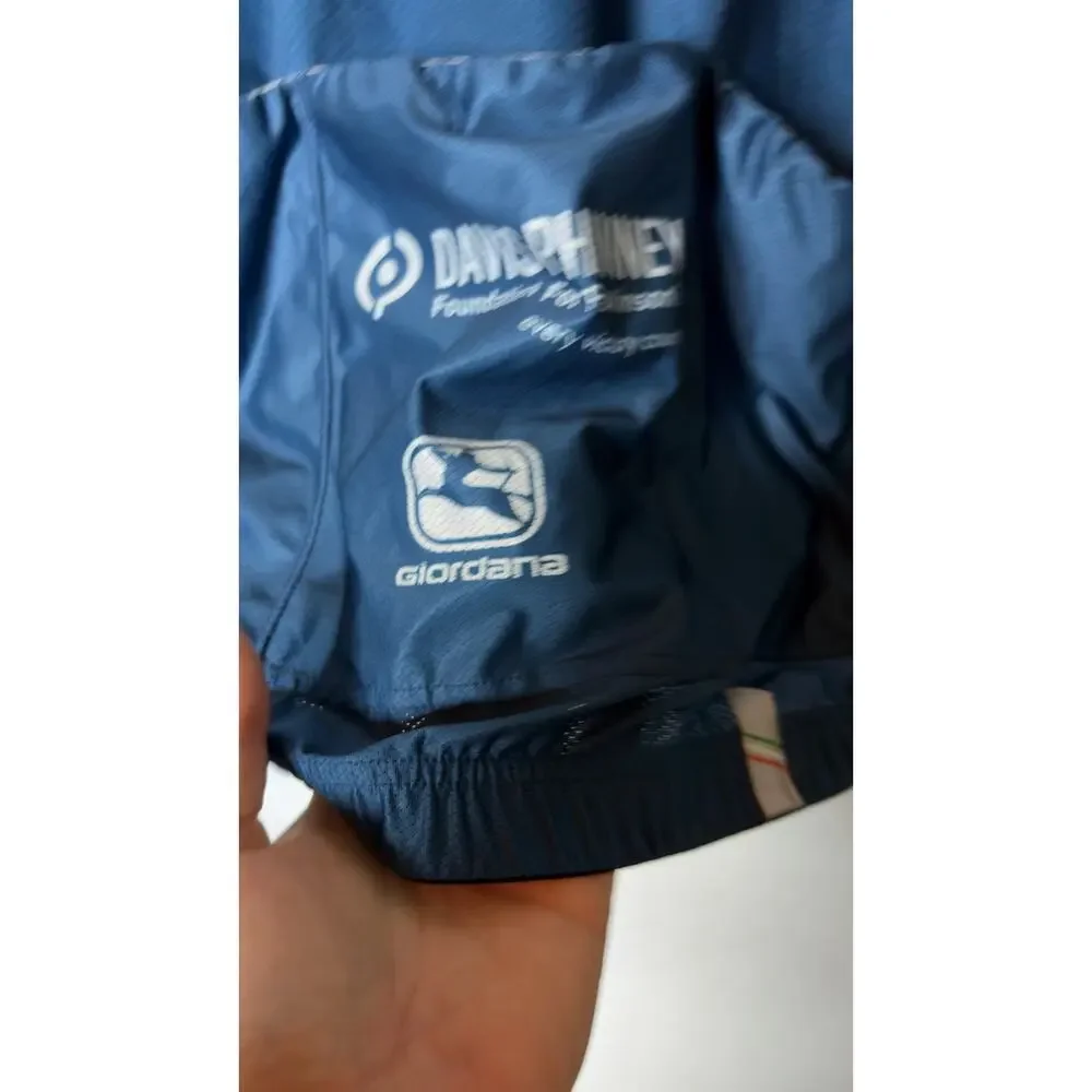 Giordana cycling jersey features a CTS logo sz L